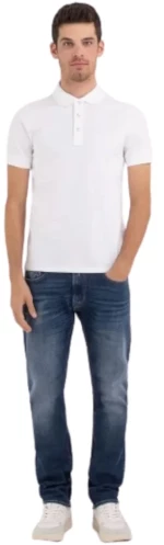 Replay Men's Jersey Polo White