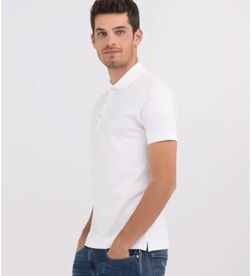 Replay Men's Jersey Polo White