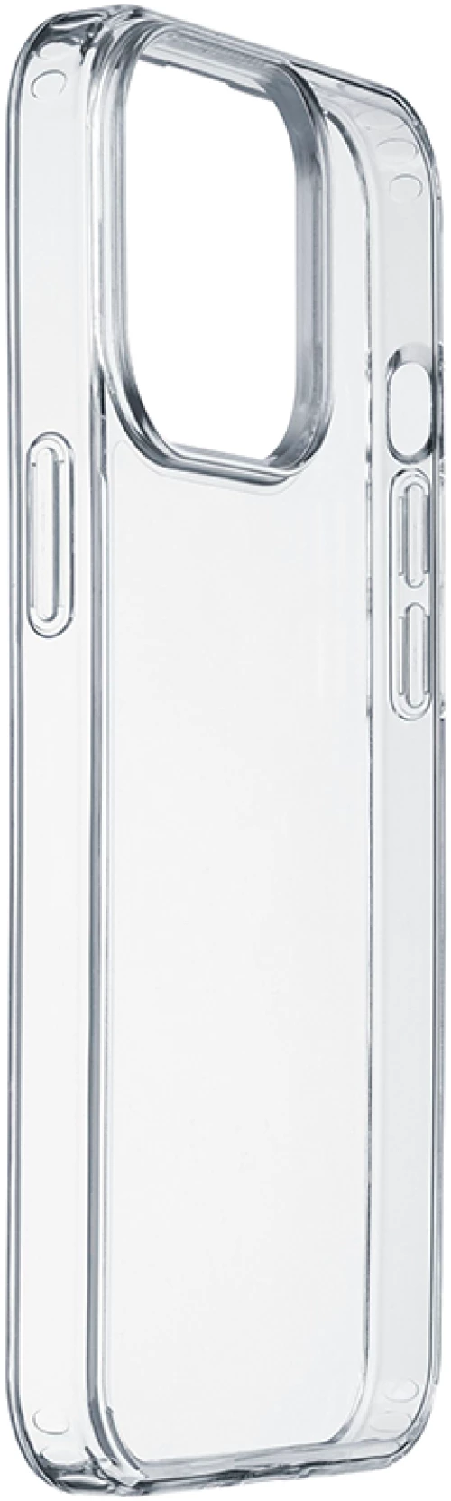 CELLULAR LINE 466090 Θήκη Κινητού Σκληρής Σιλικόνης Clear Duo για iPhone 15 Pro Max Διαφανής