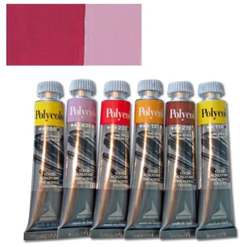 Χρώμα Ακρυλικό Maimeri Polycolor 20ml 256 Red/Magenta 001202256
