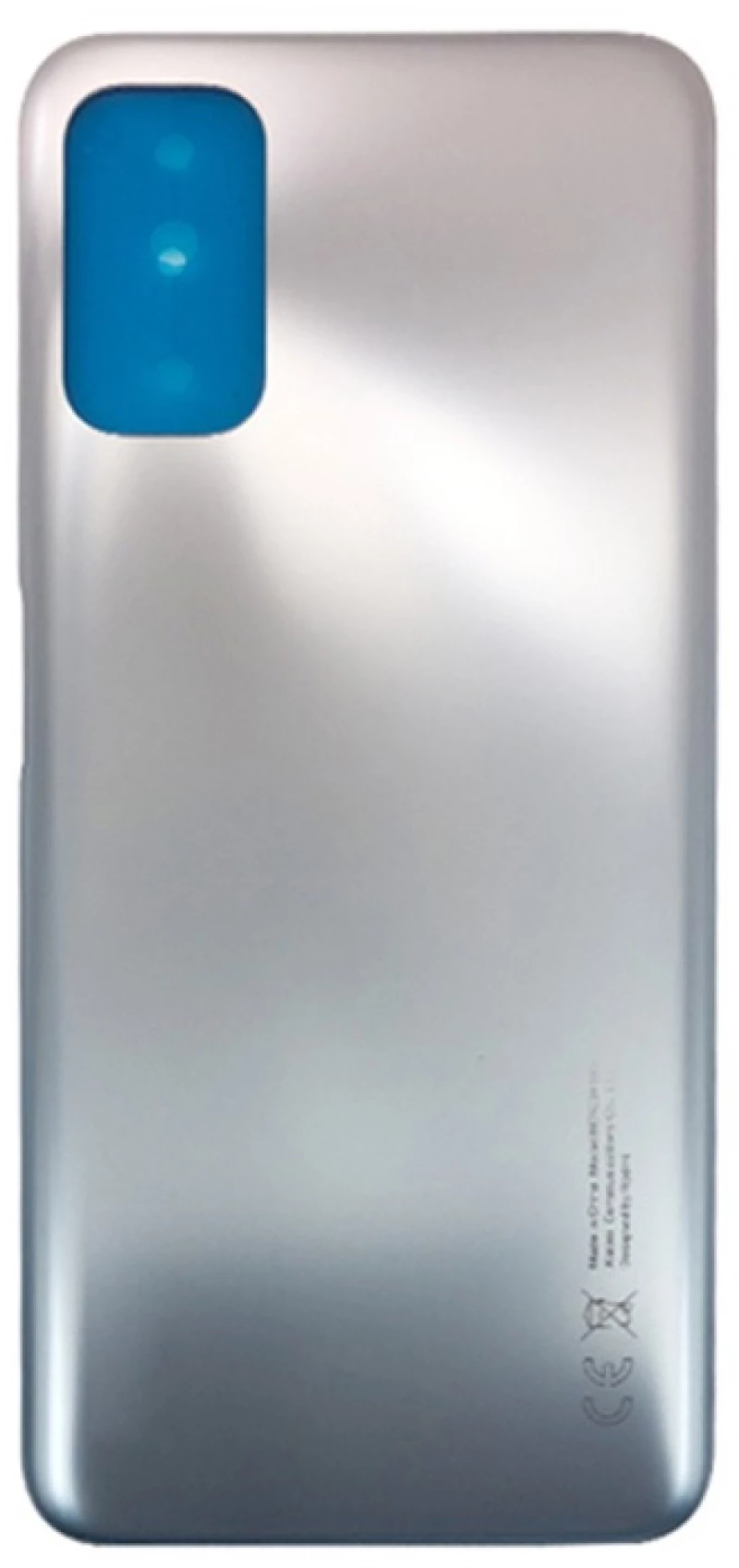 Καπάκι Τηλεφώνου / Battery Door with Adhesive for Xiaomi Redmi Note 10 5G Silver