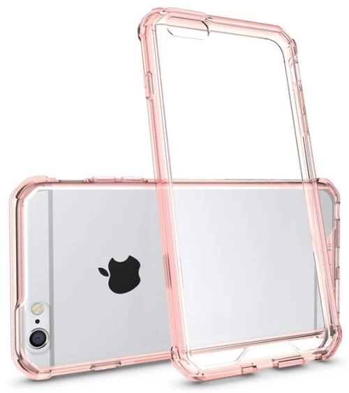 Air Hybrid Case For Samsung A7 2017 Pink-Transparent