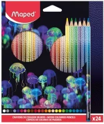 Ξυλομπογιές Maped Deepsea 24τμχ 831705
