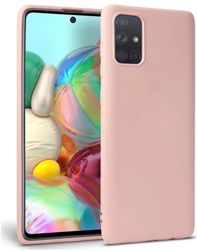 Matt TPU Case for Samsung Galaxy Note 10 Lite / A81 Powder Pink