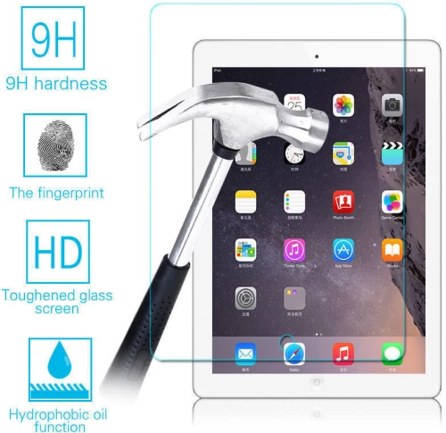 Τζάμι Προστασίας Οθόνης / Tempered Glass Screen Protector for iPad 2/3/4 Transparent