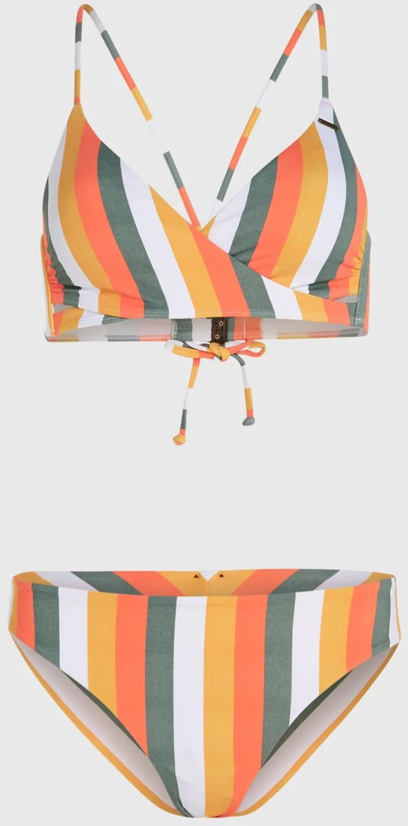 O NEILL BAAY-MAOI BIKINI SET (1800252-32525W) ORANGE multistripe