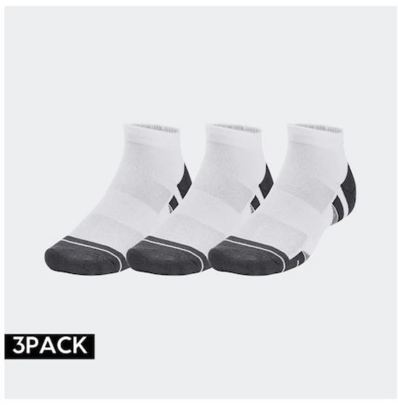 UNDER ARMOUR PERFORMANCE TECK 3PPK SOCKS (1379504-100)
