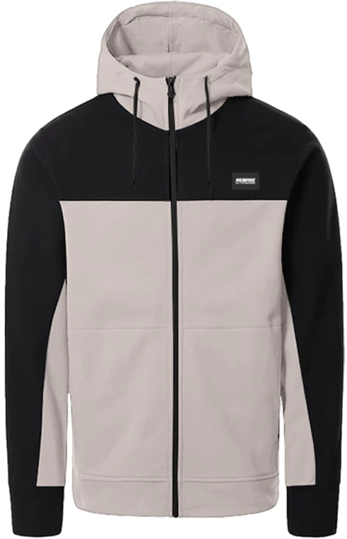 REBASE Hoodie Full Zip (232.RTOP-101-BLACK/ICE)