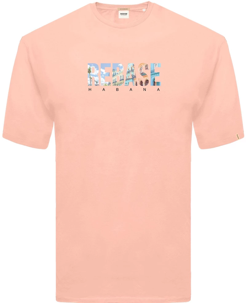 REBASE T-SHIRT (231.RTS.022 SALMON)