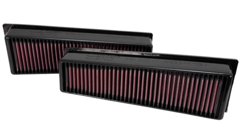 Φίλτρο Αέρος Ελευθέρας Ροής 2τμχ 327x108 K-N 930.33-2449