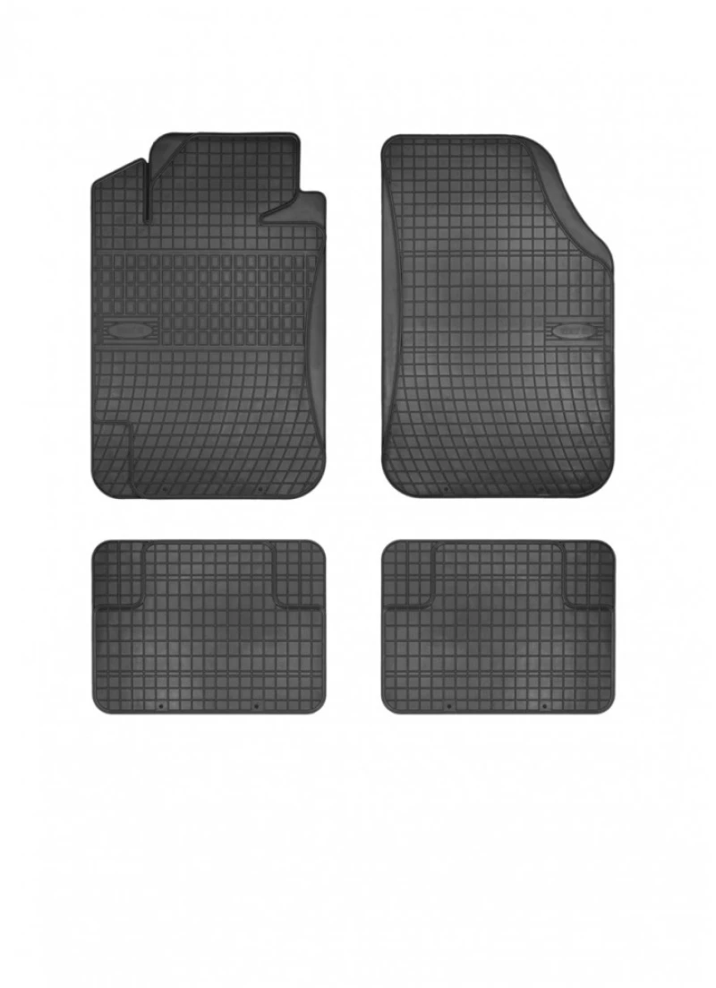 Πατάκια Λάστιχο Διεθνή Mat I Black 4τμχ Frogum 185.0011