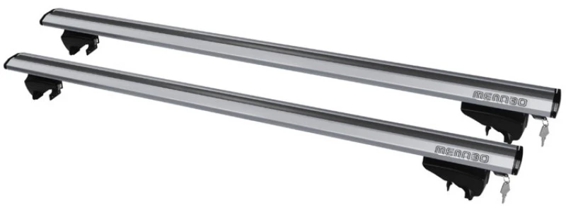 ΜΠΑΡΕΣ ΟΡΟΦΗΣ ΑΛΟΥΜΙΝΙΟΥ LINCE XL 135 cm MENABO (FLUSH RAILS) - 2 ΤΕΜ. 8880/MB