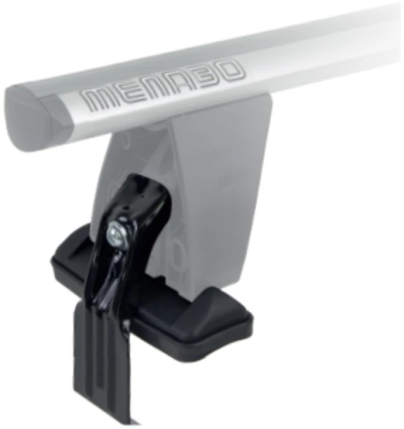 DLKIT81G KIT TYPE G ΑΚΡΑ (ΠΟΔΙΑ) ΓΙΑ ΜΠΑΡΕΣ ΟΡΟΦΗΣ DELTA BLACK/SILVER MENABO - 1 ΣΕΤ 11520/MB
