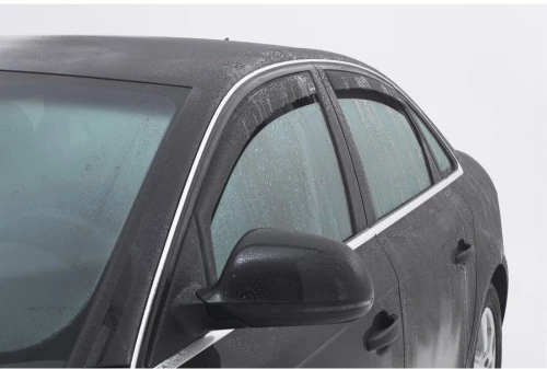 Ανεμοθραύστες Εμπρόσθιοι Fiat 500 2007- 3D 2τμχ Climair 010.3551D
