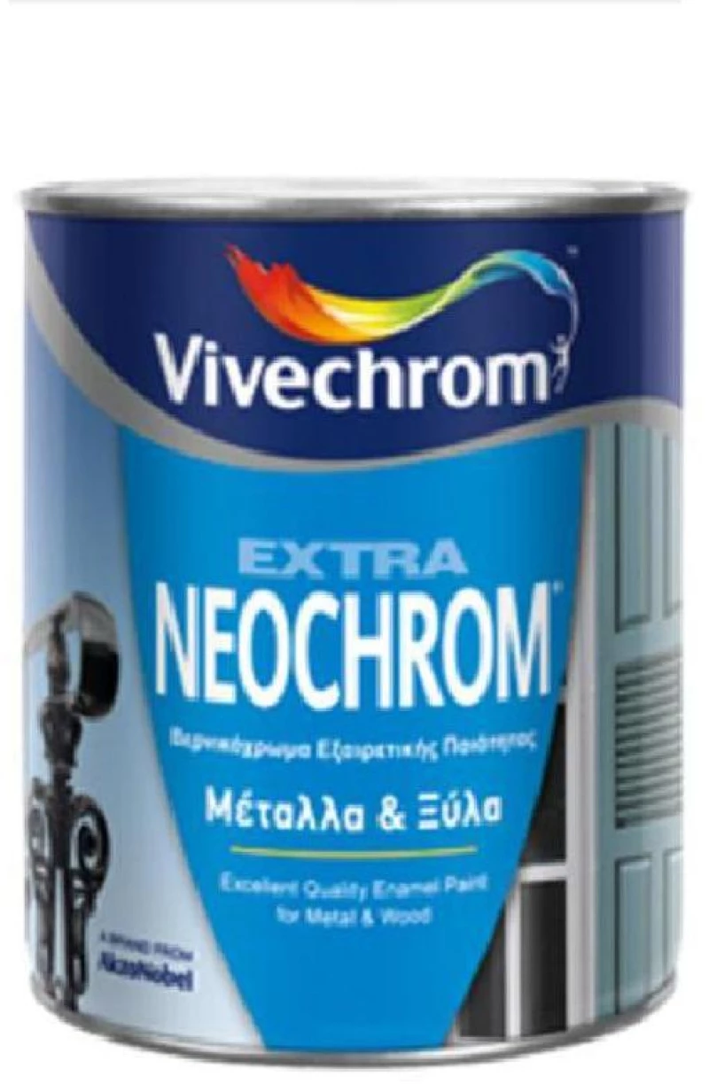 Γυαλιστερό Βερνικόχρωμα Neochrom Extra 8 Kυπαρισσί  750ml