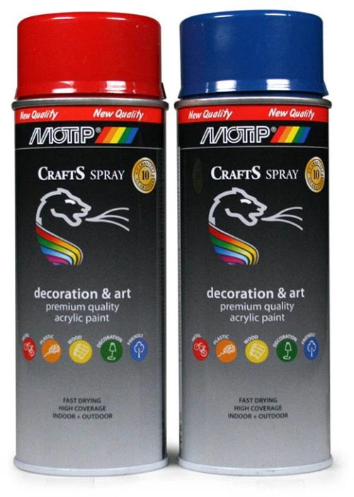 Spray Motip Crafts 695957 RAL 9010