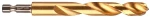 Τρυπάνι Αέρος Τιτανίου 1/4" Φ12mm MILWAUKEE HSS-G TIN RED HEX