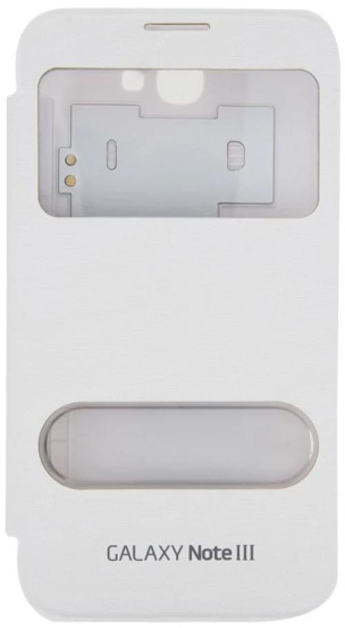 Θήκη παράθυρο για Samsung Note 3 Λευκή SN302 OEM