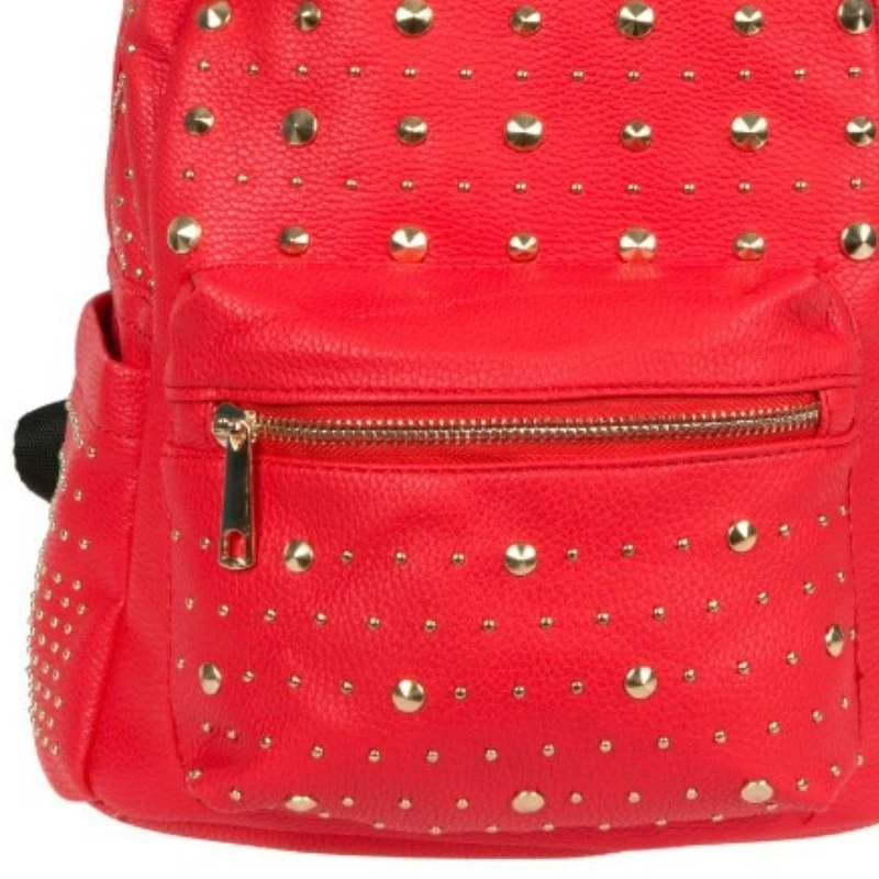 650499-06 MINI BACKPACK ΜΕ ΤΡΟΥΚΣ ΚΟΚΚΙΝΟ V-STORE