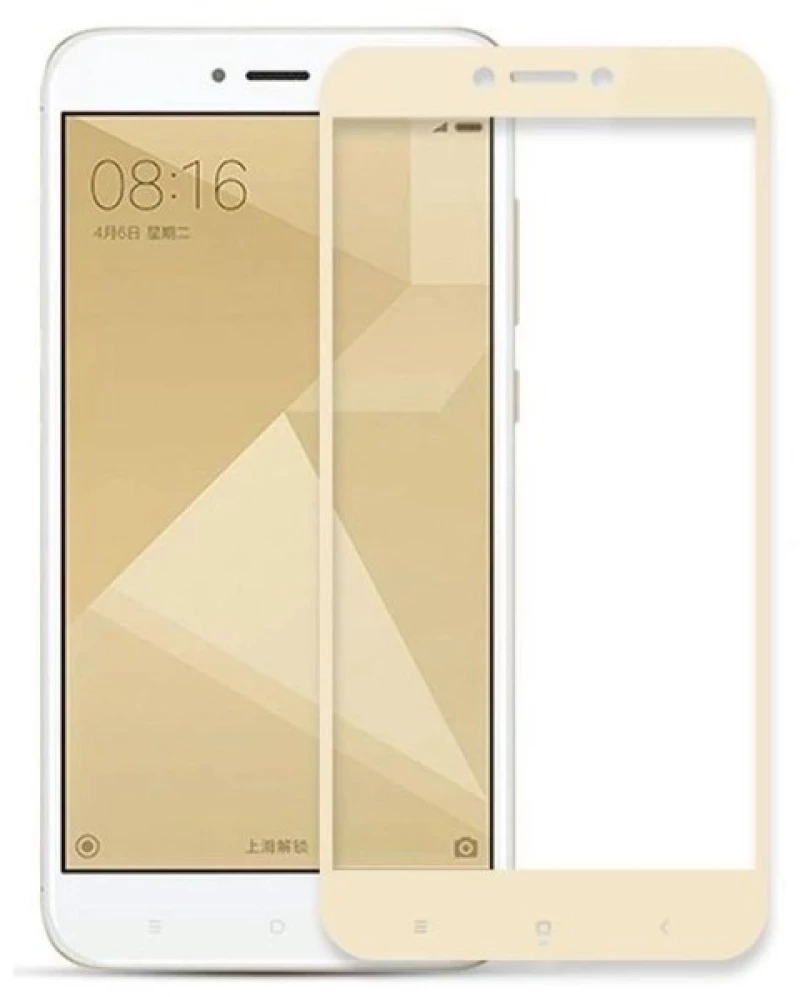 Tempered Glass (Full Cover) 9H 0.3mm for Xiaomi Redmi Note 5A /5A PRIME Gold GL192