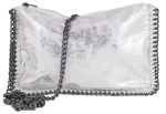 Τσάντα Χιαστί με αλυσίδα 189617 V-store_ΑΣΠΡΟ
