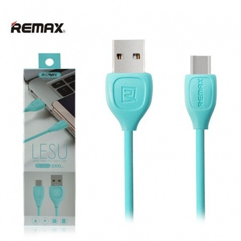REMAX Lesu Καλώδιο και μεταφορά δεδομένων Type C (RC-050ablue) 1m Μπλέ