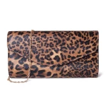 ΦΑΚΕΛΟΣ ANIMAL PRINT 1990311 V-store_ΣΚΟΥΡΟ ΚΑΦΕ