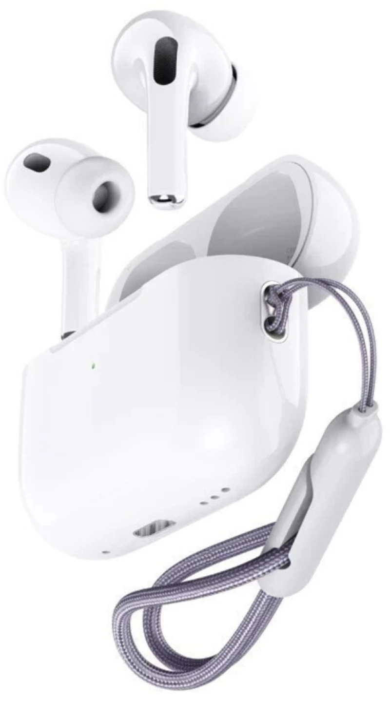 MOXOM LX-TW803 In-ear Bluetooth Handsfree Ακουστικά με Θήκη Φόρτισης Λευκά