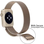 OEM MILANESE LOOP ΓΙΑ APPLE WATCH 38-40-41 mm OLD GOLD 111.0256