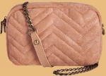 SUEDE ΤΣΑΝΤΑΚΙ ΧΙΑΣΤΙ ΜΕ ΑΛΥΣΙΔΑ 196663 VSTORE_Camel
