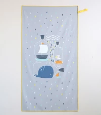 Πετσέτα Θαλάσσης microfiber (70x140) Message in a Bottle nima