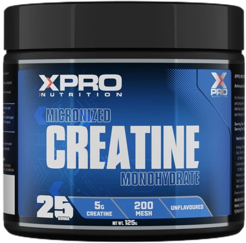 XPRO Micronized Creatine Monohydrate [125 Γραμμάρια] Χωρίς γεύση