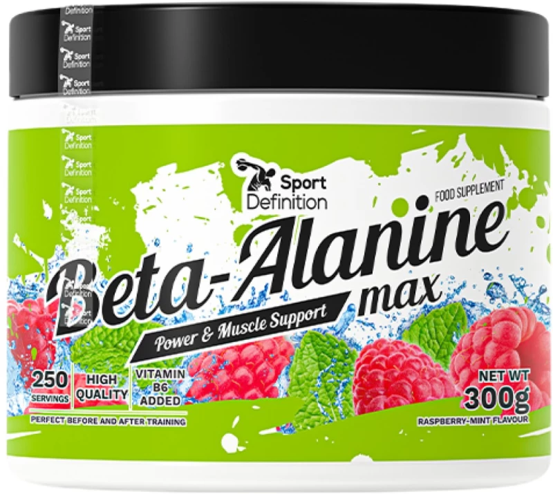 Sport Definition Beta-Alanine Max [300 Γραμμάρια] Βατόμουρο και μέντα