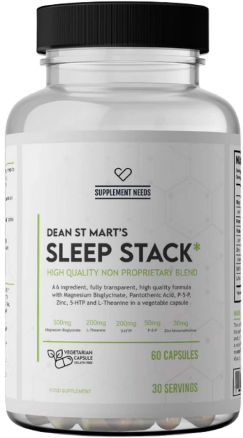 Supplement Needs Sleep Stack | with 5-HTP & Theanine [60 Κάψουλες]