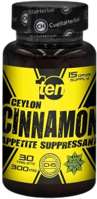 10/TEN NUTRITION Ceylon Cinnamon 300 mg [30 Ταμπλέτες]