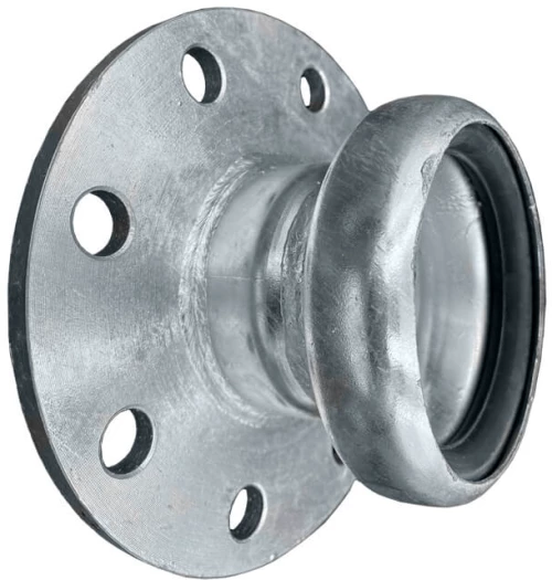 ΕΠΙΣΤΟΜΙΟ ΘΗΛΥΚΟ ΓΑΛΒΑΝΙΖΕ Φ108BAUERx100mm ΦΛΑΝΤΖΑ