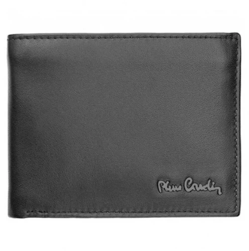 ΠΟΡΤΟΦΟΛΙ ΜΑΥΡΟ ΔΕΡΜΑΤΙΝΟ PIERRE CARDIN 8806PIP04