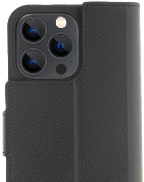 Promiz (PZ-10348) Wallet Case - Black,  Apple iPhone 13 Pro