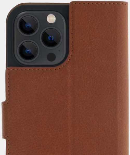 Promiz (PZ-10353) Wallet Case - Brown, Apple iPhone 13 Pro Max