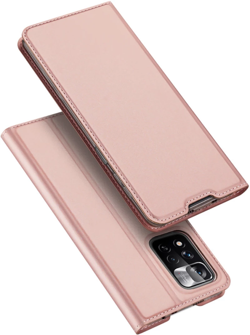 Dux Ducis Skin Pro Holster Cover Flip Cover for Poco M4 Pro 5G pink