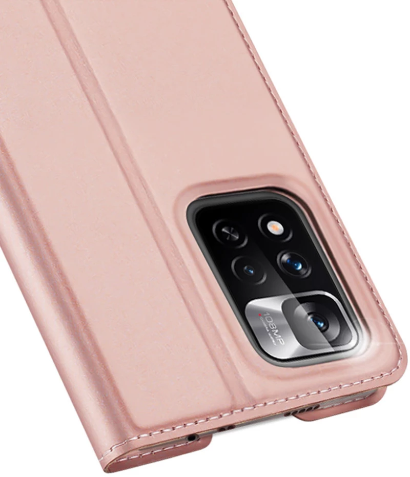Dux Ducis Skin Pro Holster Cover Flip Cover for Poco M4 Pro 5G pink