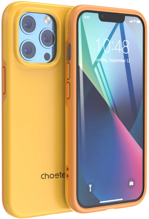 Choetech case iPhone 13 Pro Max Orange (PC0114-MFM-YE)