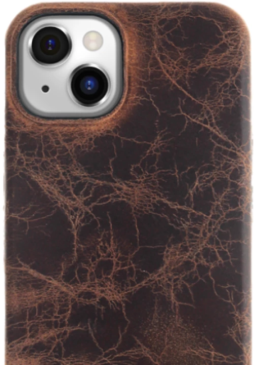 Minim (MM-10380) Minim Backcover - Brown, Apple iPhone 14 Plus