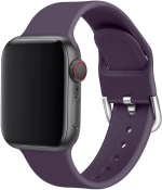 Silicone Strap APS Silicone Watch Band 8/7/6/5/4/3/2 / SE (45/44 / 42mm) Strap Watchband Red