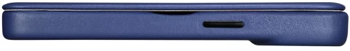 iCarer CE Premium Leather Folio Case iPhone 14 Pro Max Magnetic Flip Leather Folio Case MagSafe Blue (WMI14220716-BU)