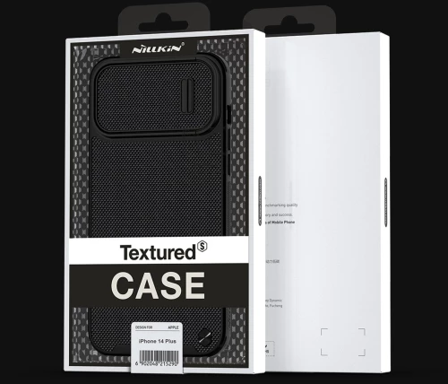 Nillkin Textured S Magnetic Case iPhone 14 Plus MagSafe case with camera cover green