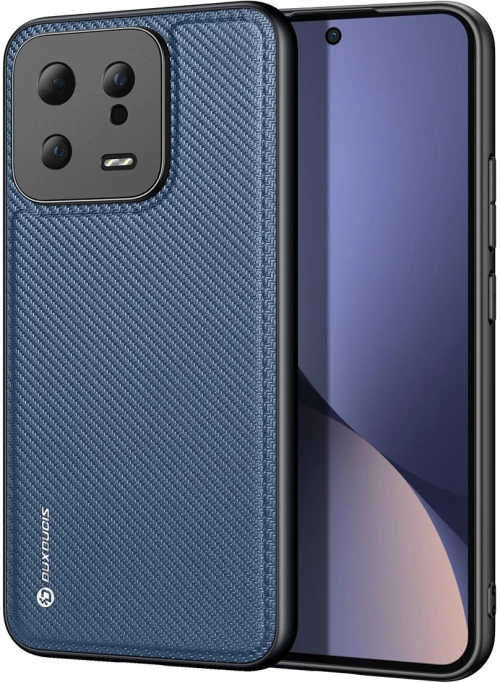Dux Ducis Fino case for Xiaomi 13 cover with silicone frame blue