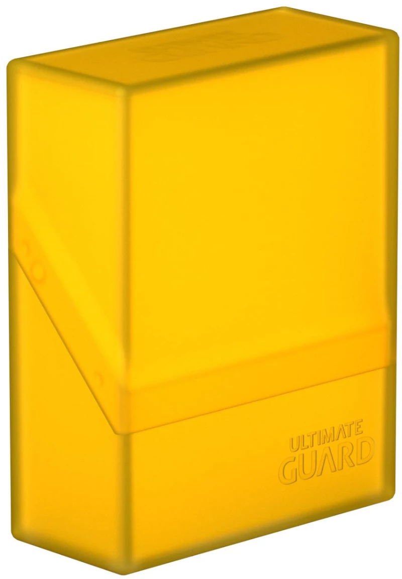 Ultimate Guard Boulder Deck Case 40+ Standard Size Amber