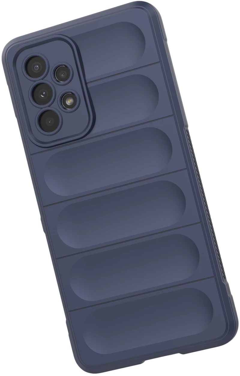 Magic Shield Case for Samsung Galaxy A53 5G flexible armored cover dark blue
