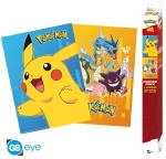 POKEMON - Set 2 Posters - Colourful Characters (52x38) / Fan Shop and Merchandise